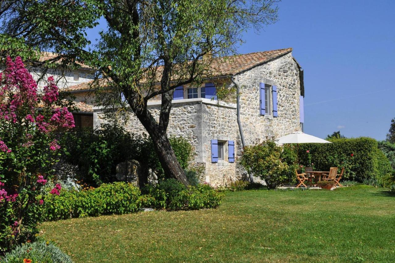 Charming Stone House With Terrace And Garden, Lussan Villa Lussan  Exterior photo