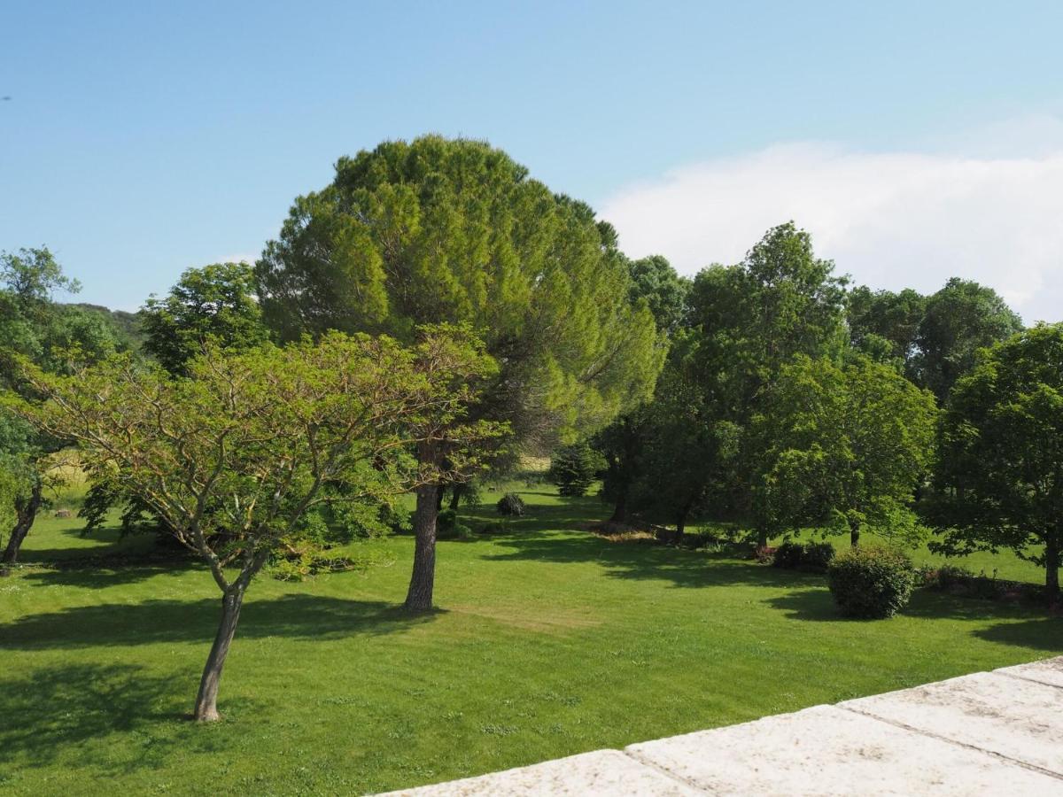 Charming Stone House With Terrace And Garden, Lussan Villa Lussan  Exterior photo