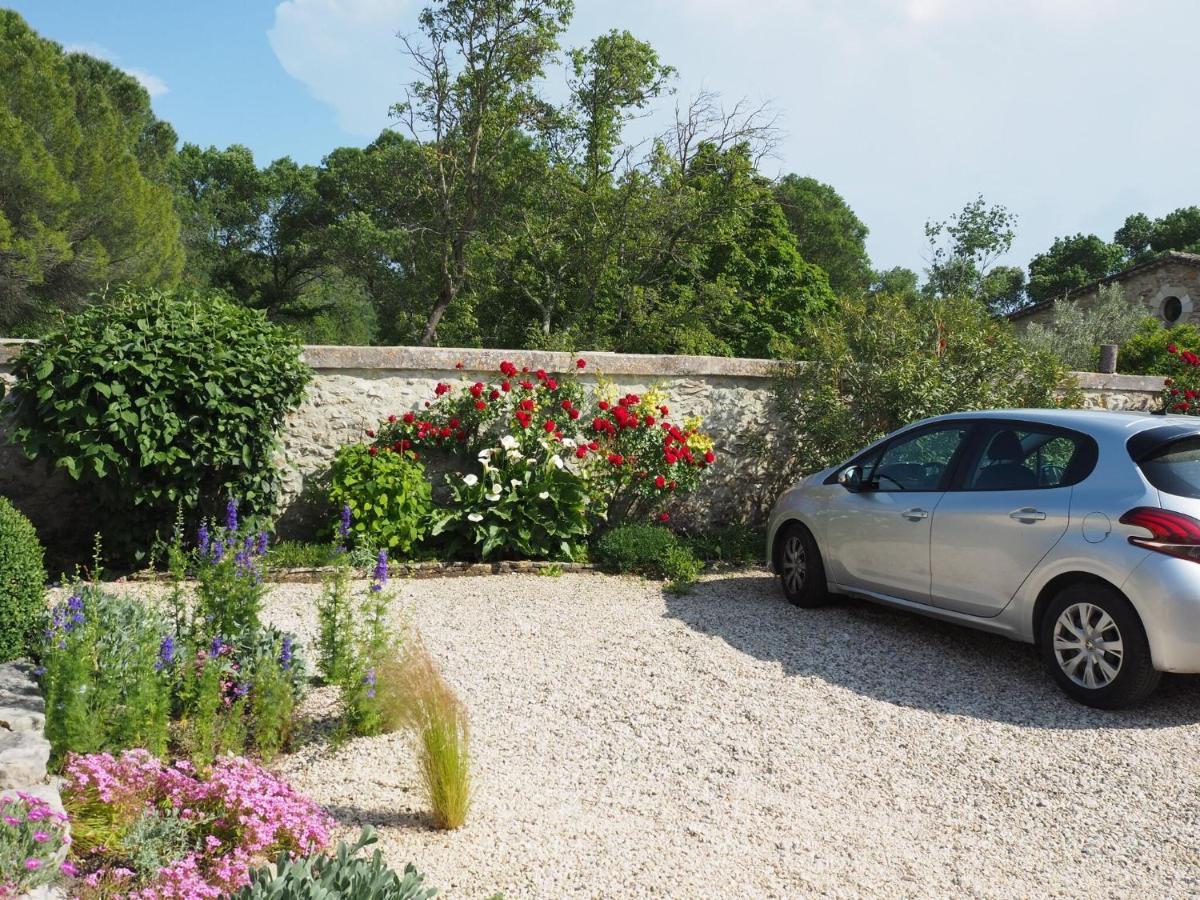 Charming Stone House With Terrace And Garden, Lussan Villa Lussan  Exterior photo