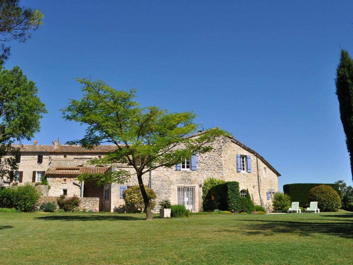 Charming Stone House With Terrace And Garden, Lussan Villa Lussan  Exterior photo